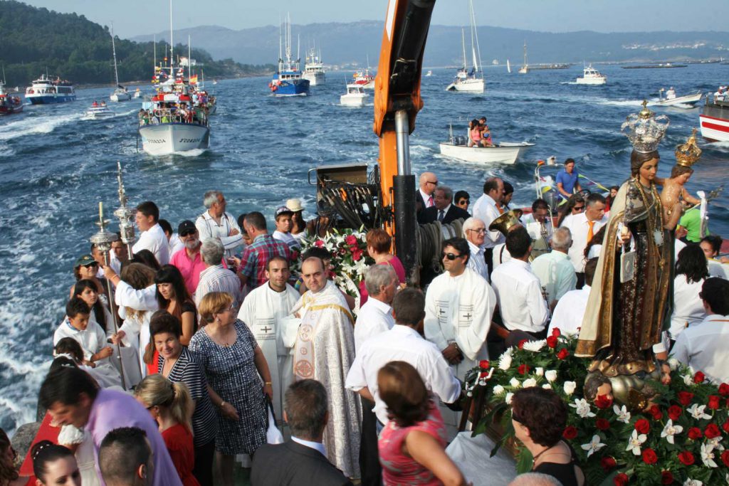 Procesión marítima Fiesta del Carmen de Muros (Foto: Muros Auga e Sal)