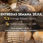 Entregas de pescado y marisco a domicilio (25-Julio)